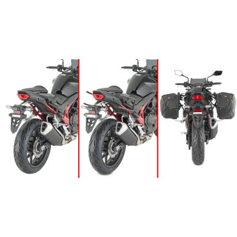 Accessoires sacoche cavaliere Givi Support Sacoches Remove-X TR1206 Honda CB750 Hornet (23-24)