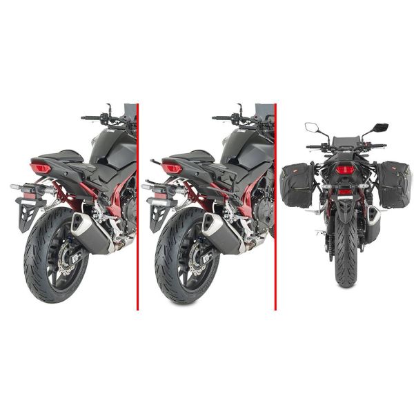 Accessoires sacoche cavaliere Givi Support Sacoches Remove-X TR1206 Honda CB750 Hornet (23-24)