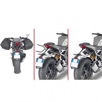 Accessoires sacoche cavaliere Givi Support Sacoches Remove-X TR6420 Triumph Speed Triple 1200RS (21-22) Accessoires sacoche cavaliere Givi Support Sacoches Remove-X TR6420 Triumph Speed Triple 1200RS (21-22)