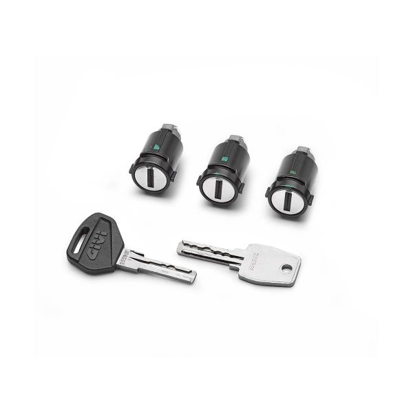 Accessoires Top case Givi Kit Serrure Top Case / Valise 3 Cylindres