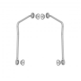 Accessoires Top case Shad Bandes Laterales SH58X Accessoires Top case Shad Bandes Laterales SH58X