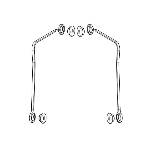 Accessoires Top case Shad Bandes Laterales SH58X