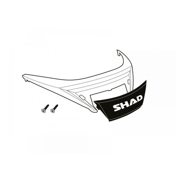 Accessoires Top case Shad Catadioptres SH34