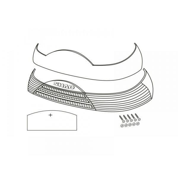 Accessoires Top case Shad Catadioptres SH46 Accessoires Top case Shad Catadioptres SH46