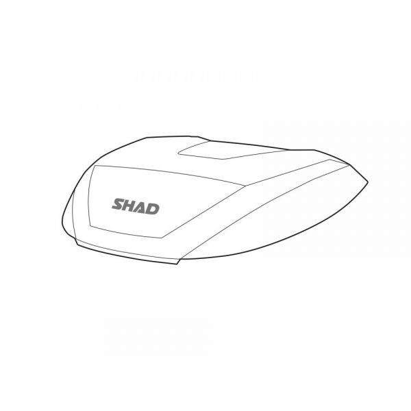Accessoires Top case Shad Couvercle SH59X Complet Accessoires Top case Shad Couvercle SH59X Complet
