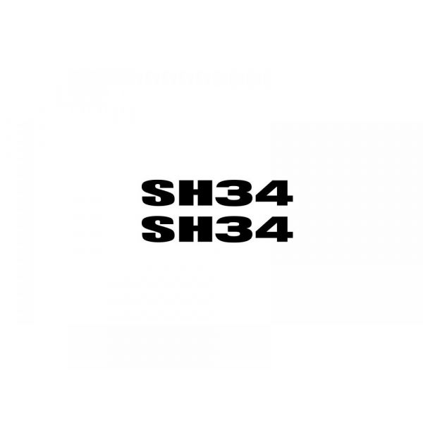 Accessoires Top case Shad Kit Autocollants SH34