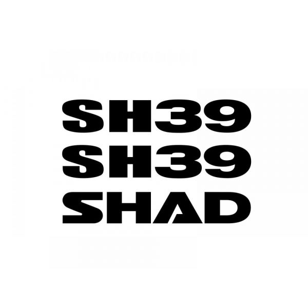 Accessoires Top case Shad Kit Autocollants SH39