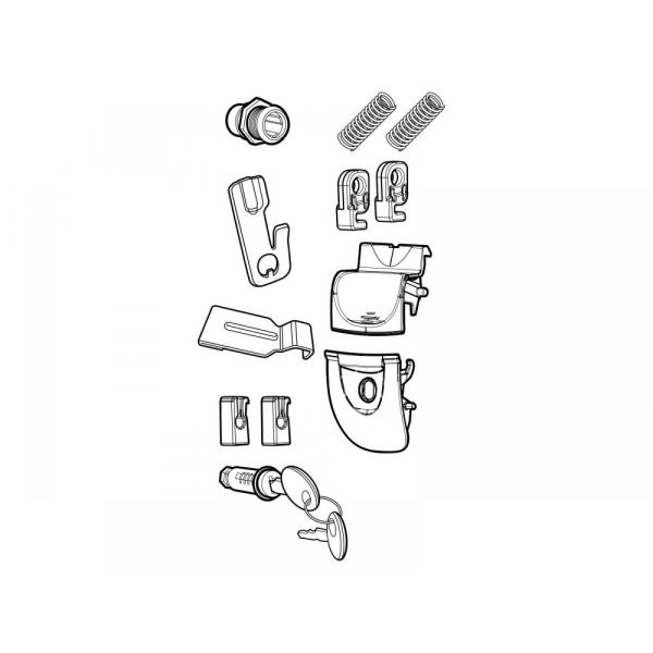 Accessoires Top case Shad Serrure SH33 - SH34 2016