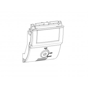 Accessoires Top case Shad Serrure SH58X - SH59X