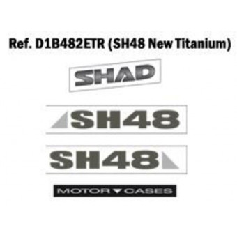 Accessoires Top case Shad Stickers SH48 Accessoires Top case Shad Stickers SH48