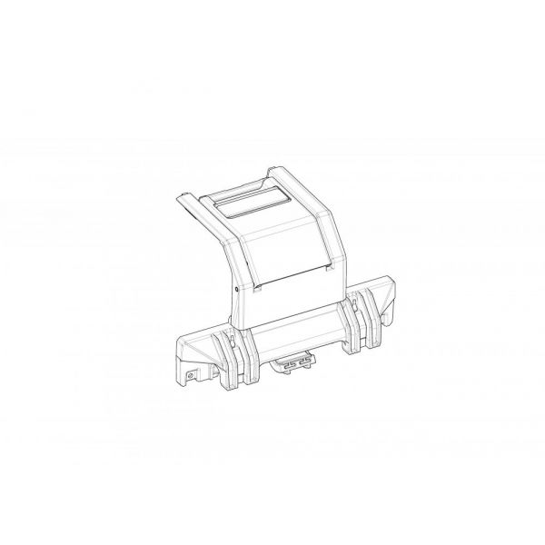 Accessoires valises Shad Partie inferieure serrure TR36