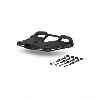 Kit de fixation Top Case Shad Platine Aluminium Noir + Visserie Kit de fixation Top Case Shad Platine Aluminium Noir + Visserie