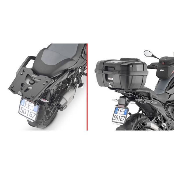 Kit de fixation Top Case Givi Support Alu + platine Monokey SRA5143 BMW R1300GS (24) Kit de fixation Top Case Givi Support Alu + platine Monokey SRA5143 BMW R1300GS (24)