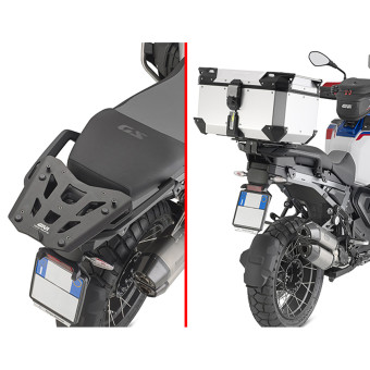 Kit de fixation Top Case Givi Support Aluminium Monokey SRA5146 BMW R 1300 GS Adventure (25-26)