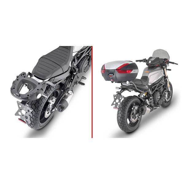 Kit de fixation Top Case Givi Support Monolock Monokey 8713FZ Benelli Leoncino 800 (22-23)