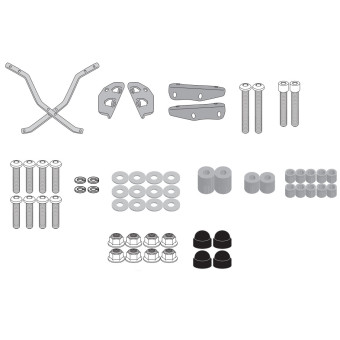 Kit de fixation Top Case Givi Support Monolock Monokey 4131FZ Kawasaki Z650RS (22-23) Kit de fixation Top Case Givi Support Monolock Monokey 4131FZ Kawasaki Z650RS (22-23)
