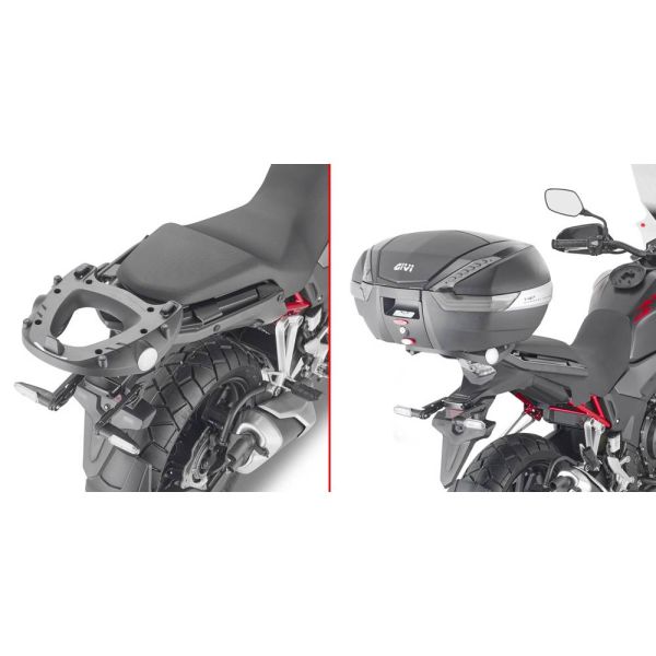 Kit de fixation Top Case Givi Support Monolock Monokey SR1171 Honda CB500X/NX500 (13-24) Kit de fixation Top Case Givi Support Monolock Monokey SR1171 Honda CB500X/NX500 (13-24)