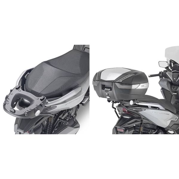 Kit de fixation Top Case Givi Support Monolock - Monokey SR1187B Honda Forza 125/350 (21-22)