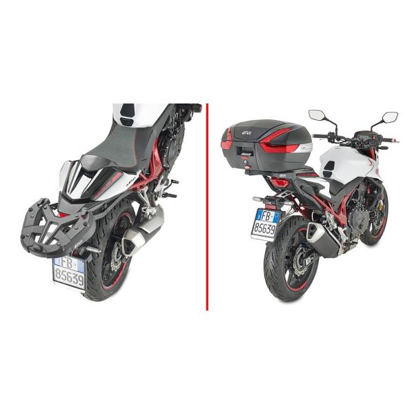 Kit de fixation Top Case Givi Support Monolock - Monokey SR1200 Honda CB750 Hornet (23-24) Kit de fixation Top Case Givi Support Monolock - Monokey SR1200 Honda CB750 Hornet (23-24)