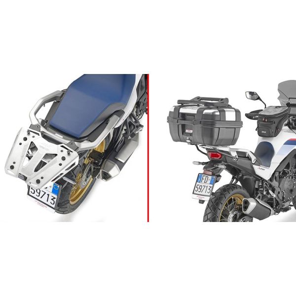 Kit de fixation Top Case Givi Support Monolock - Monokey SR1201 Honda XL750 Transalp (23) Kit de fixation Top Case Givi Support Monolock - Monokey SR1201 Honda XL750 Transalp (23)