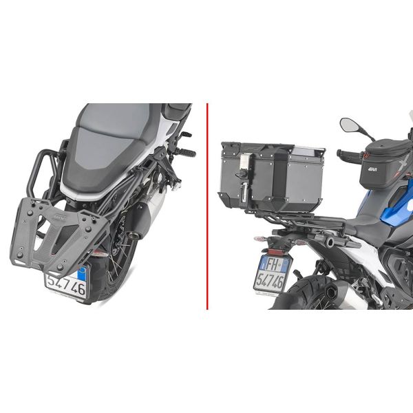 Kit de fixation Top Case Givi Support Monolock - Monokey SR5143 BMW R1300GS (24)