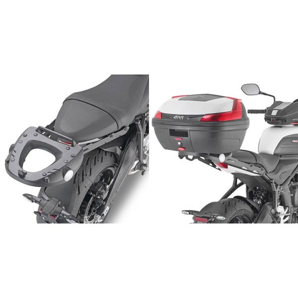 Kit de fixation Top Case Givi Support Monolock Monokey SR6419 Triumph Trident 660 (21-23)