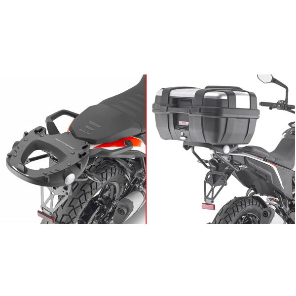 Kit de fixation Top Case Givi Support Monolock Monokey SR7711 KTM 390 Adventure (20-22) Kit de fixation Top Case Givi Support Monolock Monokey SR7711 KTM 390 Adventure (20-22)