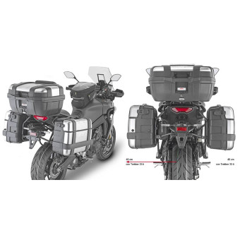Kits de fixation valise Givi Support valises PLO2159MK Yamaha Tracer 9 (21-23)