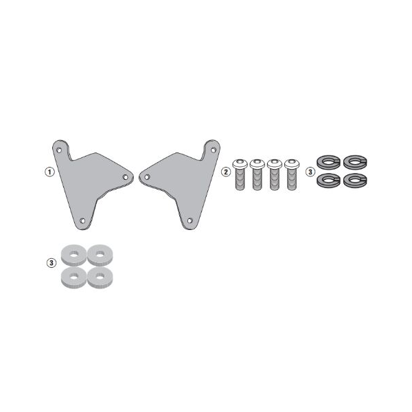 Kits de fixation valise Givi Kit spcifique 1179KIT Honda CRF1100L Africa Twin (20)