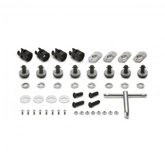 Kits de fixation valise Givi KIT 01RKIT Fixation support valises démontables rapides Kits de fixation valise Givi KIT 01RKIT Fixation support valises démontables rapides