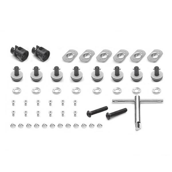 Kits de fixation valise Givi KIT 09RKIT Fixation support valises démontables rapides Kits de fixation valise Givi KIT 09RKIT Fixation support valises démontables rapides