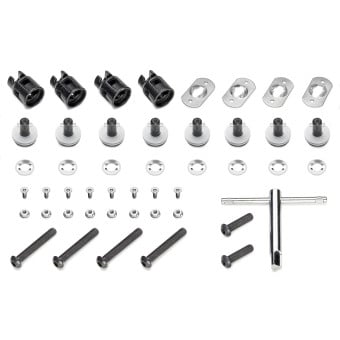 Kits de fixation valise Givi KIT 12RKIT Fixation support valises démontables rapides Kits de fixation valise Givi KIT 12RKIT Fixation support valises démontables rapides