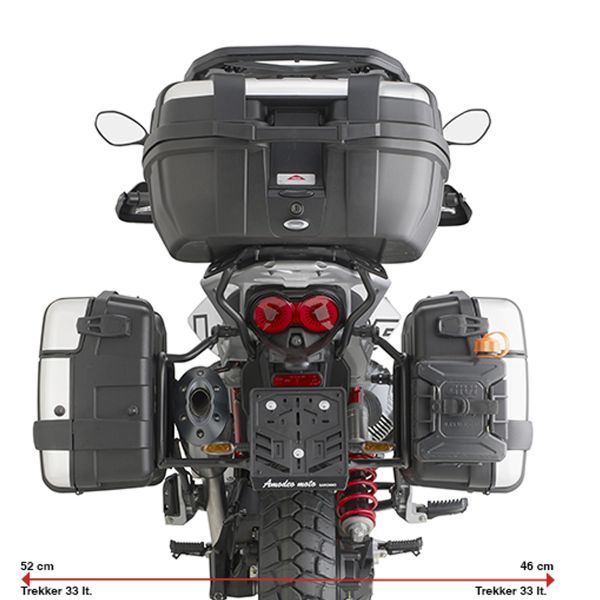 Givi Support Valise Monokey Moto Guzzi V85TT (24 - 26)