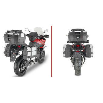 Kits de fixation valise Givi Support valises Monokey PLO6421MK Triumph Tiger Sport 660 (22-23) Kits de fixation valise Givi Support valises Monokey PLO6421MK Triumph Tiger Sport 660 (22-23)