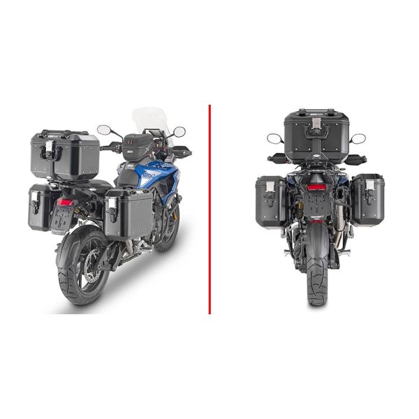 Kits de fixation valise Givi Support valises PLO6422MK Triumph Tiger 1200GT (22-23) Kits de fixation valise Givi Support valises PLO6422MK Triumph Tiger 1200GT (22-23)