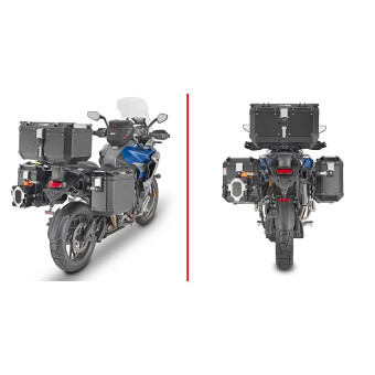 Kits de fixation valise Givi Support valises trekker outback PLO6423CAM Triumph Tiger 1200GT Explorer Kits de fixation valise Givi Support valises trekker outback PLO6423CAM Triumph Tiger 1200GT Explorer