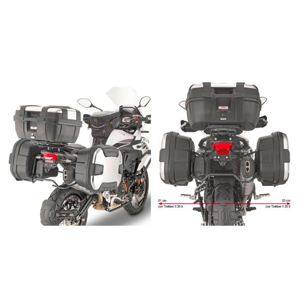 Kits de fixation valise Givi Support Valises Monokey PL8711 Benelli TRK502X (18-20)