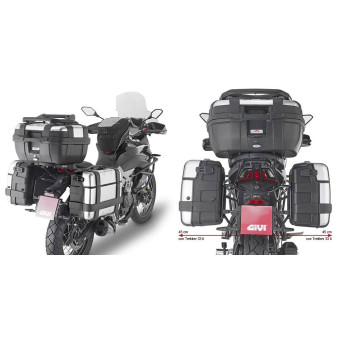 Kits de fixation valise Givi Support Valises Monokey PL9251 Voge Valico 500DS (20-23) Kits de fixation valise Givi Support Valises Monokey PL9251 Voge Valico 500DS (20-23)
