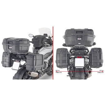 Kits de fixation valise Givi Support Valises Monokey PLO5138MK BMW S1000XR (20-23) Kits de fixation valise Givi Support Valises Monokey PLO5138MK BMW S1000XR (20-23)