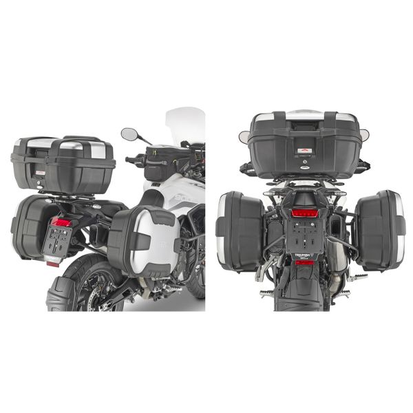 Kits de fixation valise Givi Support valises Monokey PLO6415MK Triumph Tiger 900 (20-21)