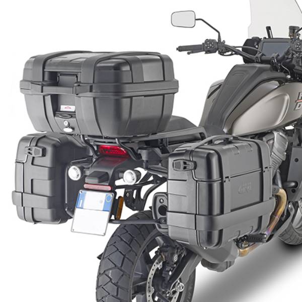 Kits de fixation valise Givi Support valises Monokey PLO8400MK Harley Davidson Pan America 1250
