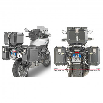 Kits de fixation valise Givi Support Valises Trekker Outback PLO5137CAM BMW F900XR (20-21) Kits de fixation valise Givi Support Valises Trekker Outback PLO5137CAM BMW F900XR (20-21)