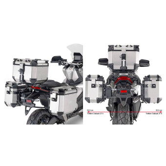 Kits de fixation valise Givi Support Valises Trekker Outback PLO1188CAM Honda X-ADV750 (21-23)