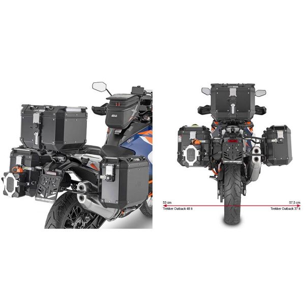 Kits de fixation valise Givi Support Valises Trekker Outback PLO7713CAM KTM 1290 Super Adventure (21) Kits de fixation valise Givi Support Valises Trekker Outback PLO7713CAM KTM 1290 Super Adventure (21)