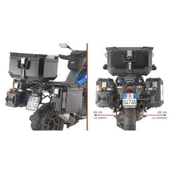Kits de fixation valise Givi Support Valises Trekker Outback PLOS5143CAM BMW R1300GS (24) Kits de fixation valise Givi Support Valises Trekker Outback PLOS5143CAM BMW R1300GS (24)