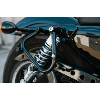 Kits de fixation valise SW-MOTECH Support SLC Gauche Harley Davidson XL883/XL1200 (04-20) Kits de fixation valise SW-MOTECH Support SLC Gauche Harley Davidson XL883/XL1200 (04-20)