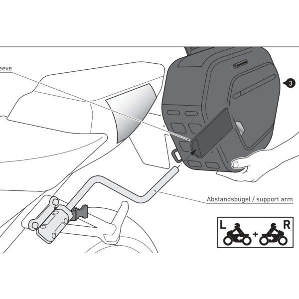 SW-MOTECH Sacoches Cavalieres Pack Pro Blaze KTM Duke 690 (12-18)