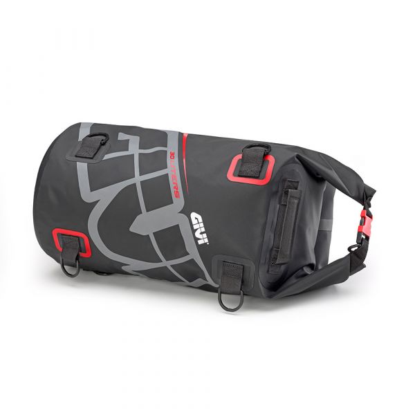 Sacoches de selle Givi Sacoche de Selle EA114GR Waterproof Noir Rouge