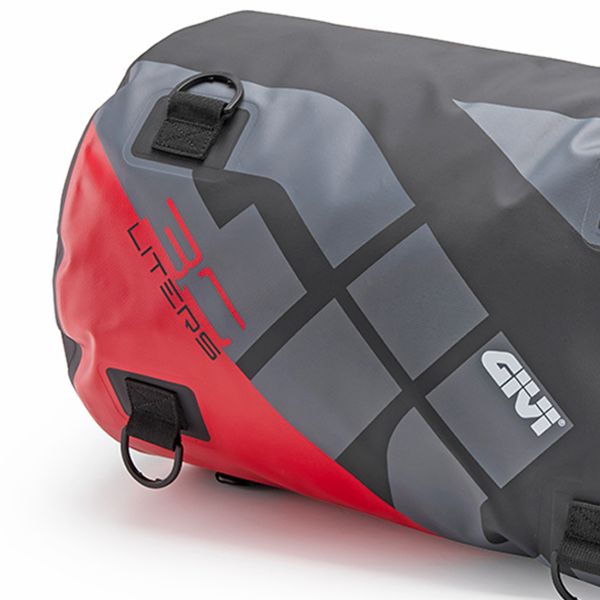 Givi Sacoche de Selle EA114GRB Waterproof 30L Grey Red