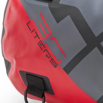 Givi Sacoche de Selle EA114GRB Waterproof 30L Grey Red